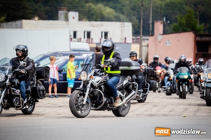 Zdjęcie w galerii na portalu naszwodzislaw.com: Parada ulicami miasta w ramach zlotu motocyklowego w Pszowie wiadomości z regionu