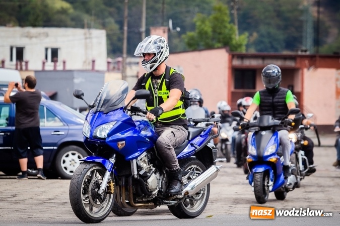 Zdjęcie w galerii na portalu naszwodzislaw.com: Parada ulicami miasta w ramach zlotu motocyklowego w Pszowie wiadomości z regionu