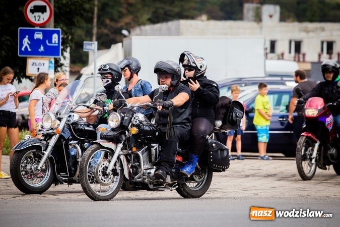 Zdjęcie w galerii na portalu naszwodzislaw.com: Parada ulicami miasta w ramach zlotu motocyklowego w Pszowie wiadomości z regionu