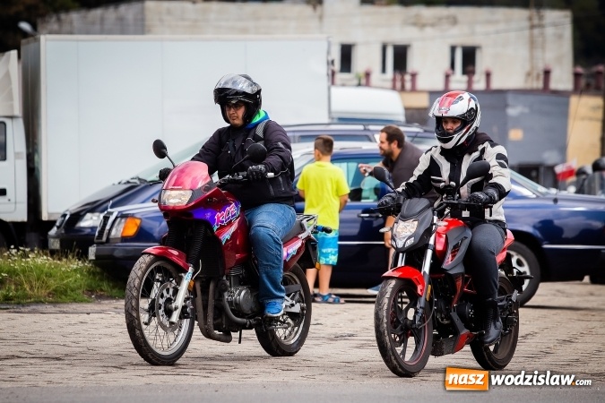 Zdjęcie w galerii na portalu naszwodzislaw.com: Parada ulicami miasta w ramach zlotu motocyklowego w Pszowie wiadomości z regionu