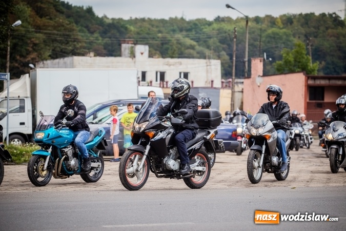 Zdjęcie w galerii na portalu naszwodzislaw.com: Parada ulicami miasta w ramach zlotu motocyklowego w Pszowie wiadomości z regionu
