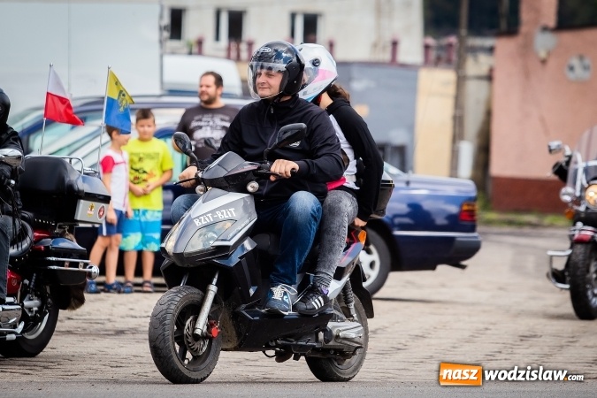 Zdjęcie w galerii na portalu naszwodzislaw.com: Parada ulicami miasta w ramach zlotu motocyklowego w Pszowie wiadomości z regionu