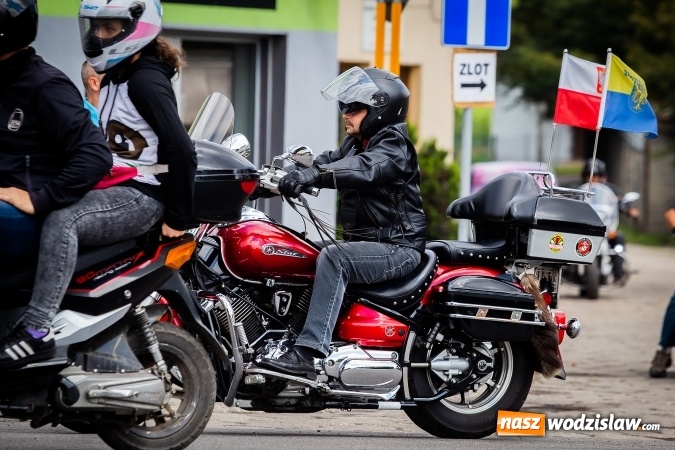 Zdjęcie w galerii na portalu naszwodzislaw.com: Parada ulicami miasta w ramach zlotu motocyklowego w Pszowie wiadomości z regionu