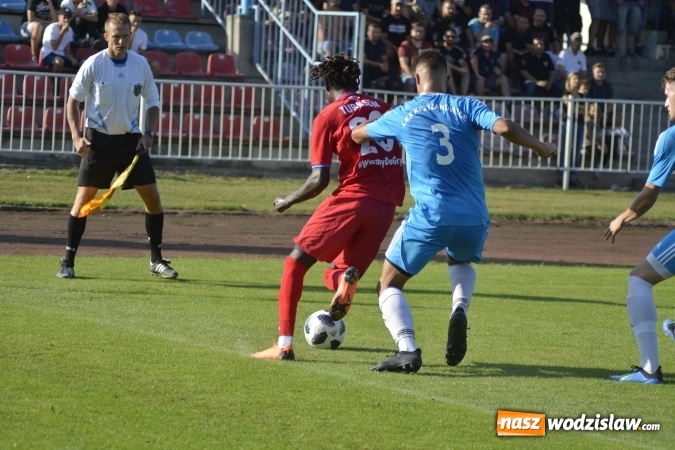 Zdjęcie w galerii na portalu naszwodzislaw.com: Ruszył piłkarski sezon 2018/2019. Patryk Dudziński katem Krzyżanowic wiadomości z regionu