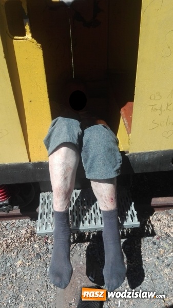 Zdjęcie w galerii na portalu naszwodzislaw.com: Radlin. Pomylił wagonik z łóżkiem wiadomości z regionu