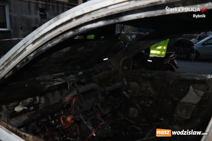 Zdjęcie w galerii na portalu naszwodzislaw.com: Tragedia w Rybniku. Powodem pożaru nieszczelny przewód paliwowy  wiadomości z regionu