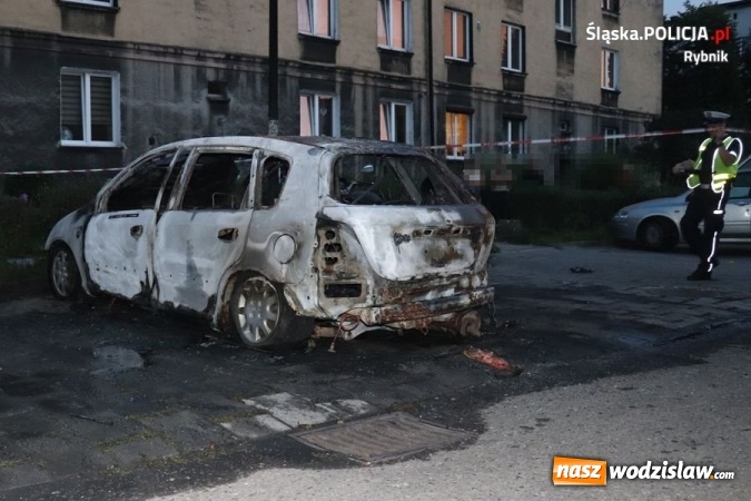 Zdjęcie w galerii na portalu naszwodzislaw.com: Tragedia w Rybniku. Powodem pożaru nieszczelny przewód paliwowy  wiadomości z regionu