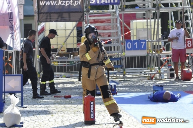 Zdjęcie w galerii na portalu naszwodzislaw.com: Firefighter Combat Challenge - nasi strażacy startują w morderczych zawodach wiadomości z regionu