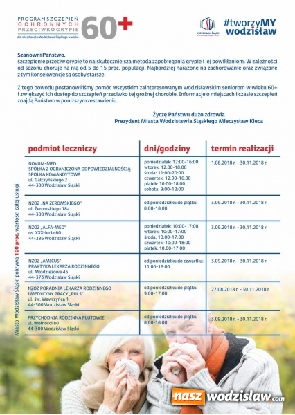 Zdjęcie w galerii na portalu naszwodzislaw.com: Ruszyły szczepienia dla seniorów wiadomości z regionu