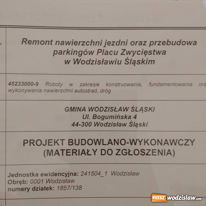 Zdjęcie w galerii na portalu naszwodzislaw.com: Ludzie pytają o plac Zwycięstwa. Prezydent odpowiada wiadomości z regionu