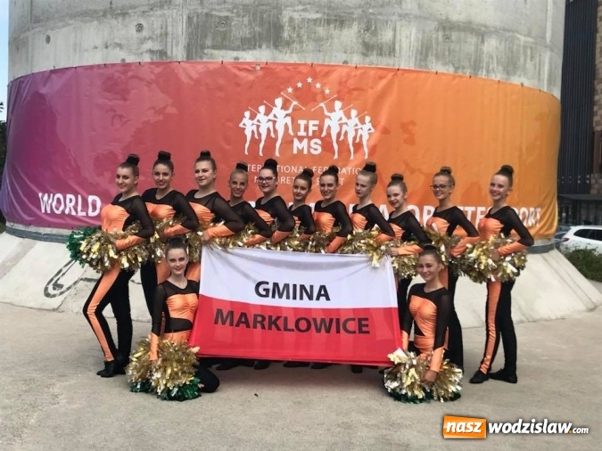 Zdjęcie w galerii na portalu naszwodzislaw.com: Aplauz Marklowice drugim wicemistrzem świata mażoretek! wiadomości z regionu