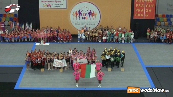 Zdjęcie w galerii na portalu naszwodzislaw.com: Aplauz Marklowice drugim wicemistrzem świata mażoretek! wiadomości z regionu