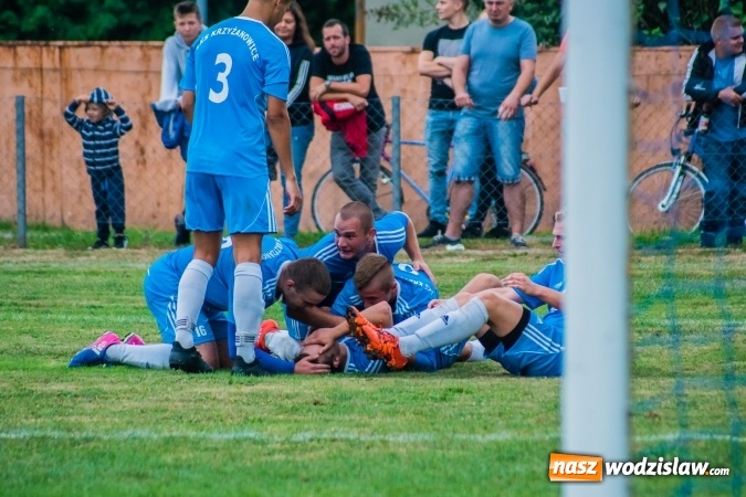 Zdjęcie w galerii na portalu naszwodzislaw.com: Strzelecki wróć! Czarni Gorzyce na kolanach w Krzyżanowicach wiadomości z regionu