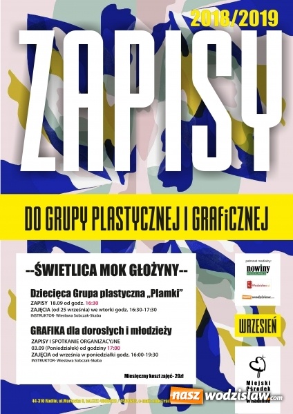 Zdjęcie w galerii na portalu naszwodzislaw.com: MOK w Radlinie ogłasza zapisy do grup plastycznych wiadomości z regionu