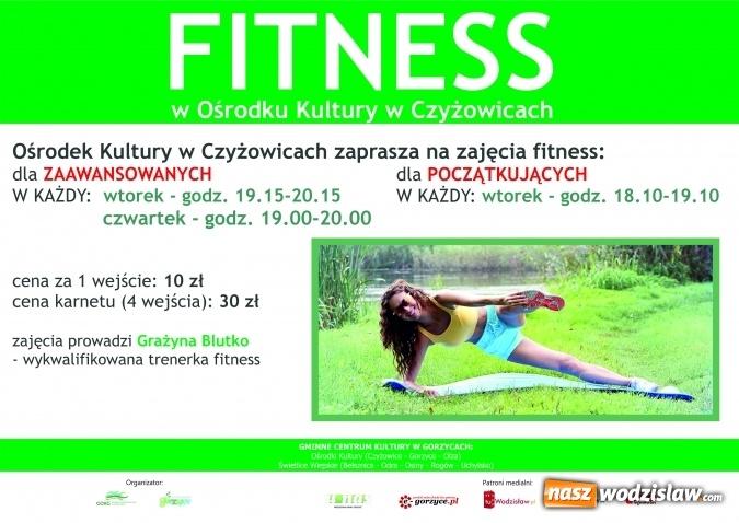 Zdjęcie w galerii na portalu naszwodzislaw.com: Zajęcia fitness w Ośrodku Kultury w Czyżowicach wiadomości z regionu
