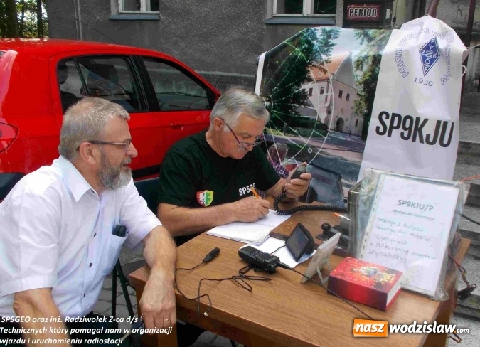 Zdjęcie w galerii na portalu naszwodzislaw.com: Ekspedycja Gorzyce. Krótkofalowcy uczcili rocznicę urodzin grafa von Arco  wiadomości z regionu