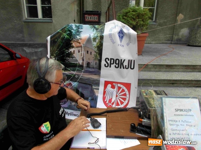 Zdjęcie w galerii na portalu naszwodzislaw.com: Ekspedycja Gorzyce. Krótkofalowcy uczcili rocznicę urodzin grafa von Arco  wiadomości z regionu