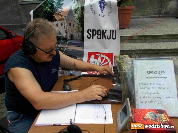 Zdjęcie w galerii na portalu naszwodzislaw.com: Ekspedycja Gorzyce. Krótkofalowcy uczcili rocznicę urodzin grafa von Arco  wiadomości z regionu
