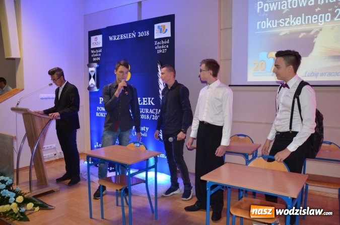 Zdjęcie w galerii na portalu naszwodzislaw.com: Powiatowa inauguracja nowego roku szkolnego w wodzisławskim CKZiU wiadomości z regionu