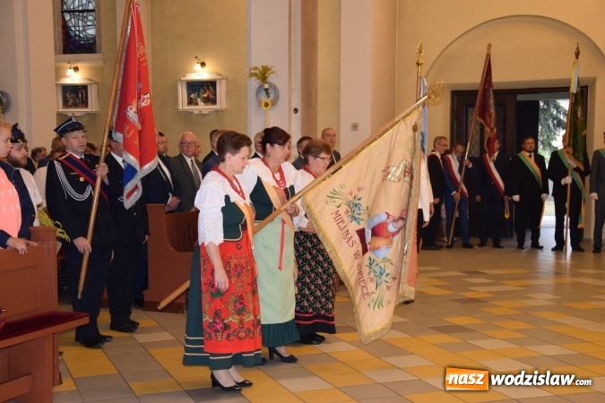 Zdjęcie w galerii na portalu naszwodzislaw.com: Rekordowy korowód na dożynkach gminy Mszana wiadomości z regionu