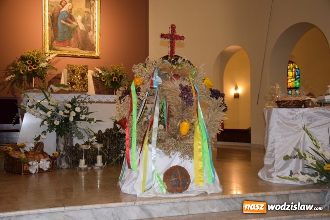 Zdjęcie w galerii na portalu naszwodzislaw.com: Rekordowy korowód na dożynkach gminy Mszana wiadomości z regionu