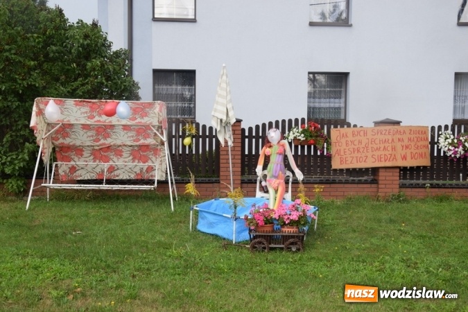 Zdjęcie w galerii na portalu naszwodzislaw.com: Rekordowy korowód na dożynkach gminy Mszana wiadomości z regionu