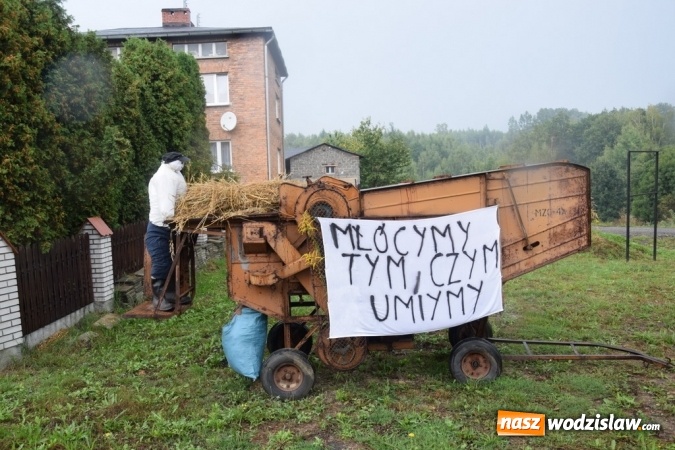 Zdjęcie w galerii na portalu naszwodzislaw.com: Rekordowy korowód na dożynkach gminy Mszana wiadomości z regionu