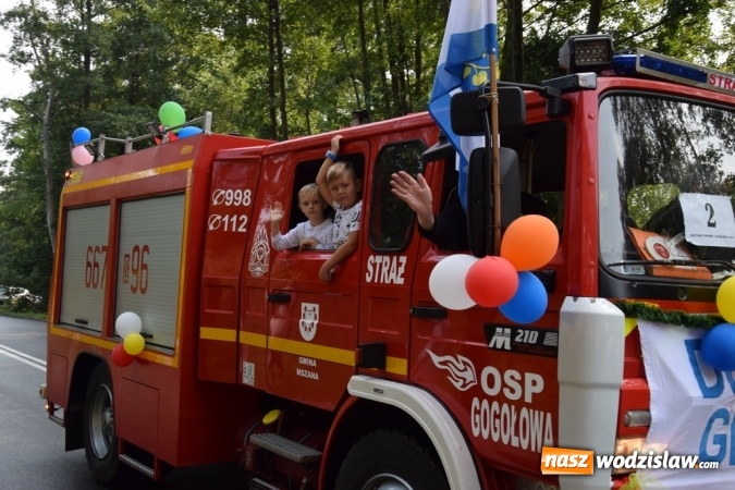 Zdjęcie w galerii na portalu naszwodzislaw.com: Rekordowy korowód na dożynkach gminy Mszana wiadomości z regionu