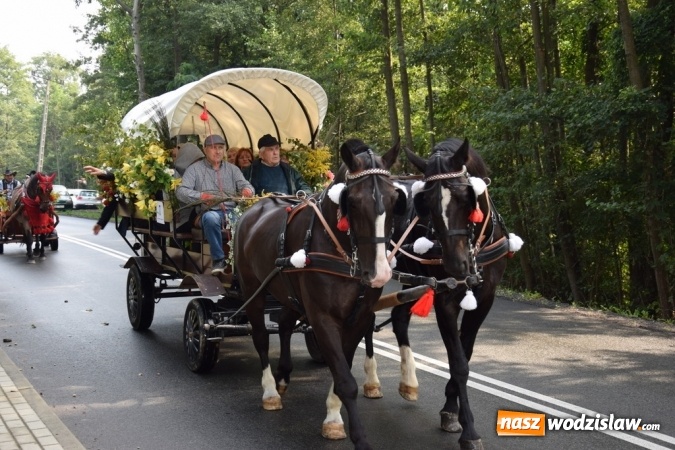 Zdjęcie w galerii na portalu naszwodzislaw.com: Rekordowy korowód na dożynkach gminy Mszana wiadomości z regionu