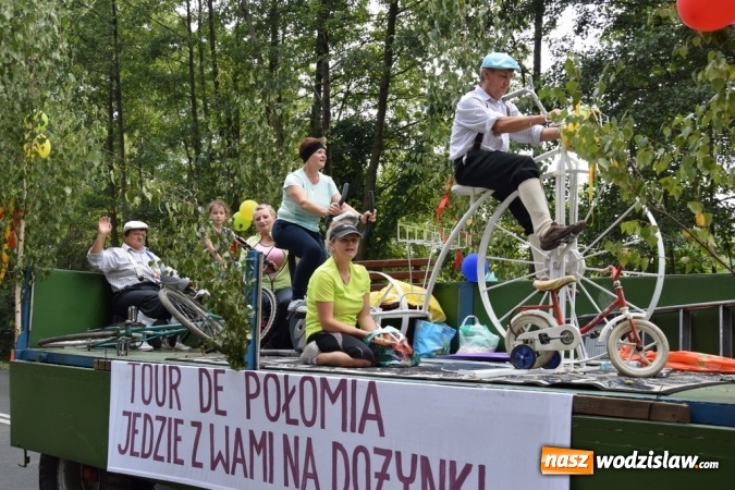 Zdjęcie w galerii na portalu naszwodzislaw.com: Rekordowy korowód na dożynkach gminy Mszana wiadomości z regionu