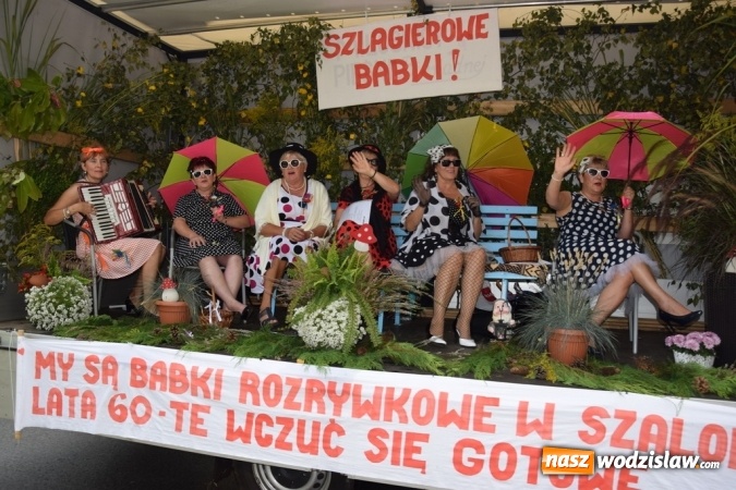 Zdjęcie w galerii na portalu naszwodzislaw.com: Rekordowy korowód na dożynkach gminy Mszana wiadomości z regionu