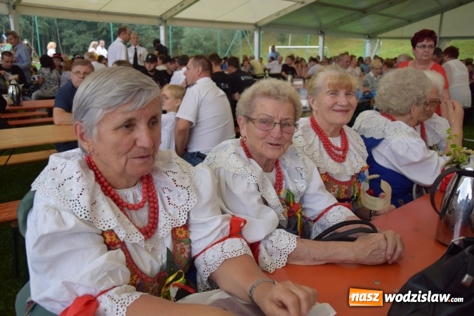 Zdjęcie w galerii na portalu naszwodzislaw.com: Rekordowy korowód na dożynkach gminy Mszana wiadomości z regionu