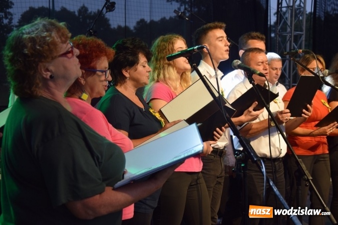 Zdjęcie w galerii na portalu naszwodzislaw.com: Rekordowy korowód na dożynkach gminy Mszana wiadomości z regionu