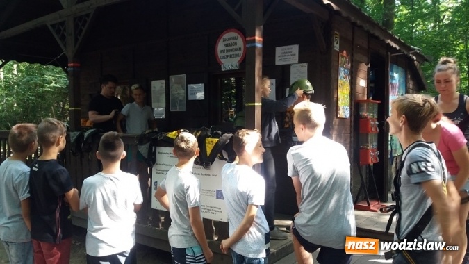 Zdjęcie w galerii na portalu naszwodzislaw.com: Warsztaty profilaktyczne w Parku Linowym Leśna Przygoda w Radlinie wiadomości z regionu