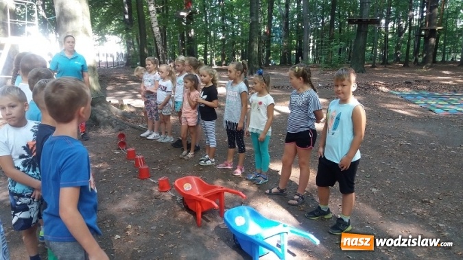 Zdjęcie w galerii na portalu naszwodzislaw.com: Warsztaty profilaktyczne w Parku Linowym Leśna Przygoda w Radlinie wiadomości z regionu