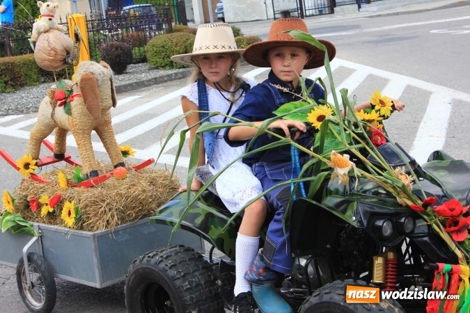 Zdjęcie w galerii na portalu naszwodzislaw.com: Szejki z Dubaju, bukowski Batman oraz Barbie i Ken, czyli pomysłowy korowód dożynkowy w Lubomi wiadomości z regionu