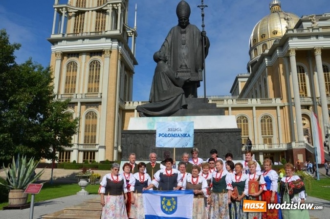 Zdjęcie w galerii na portalu naszwodzislaw.com: KGW Połomia i zespół Połomianka promowały Gminę w Licheniu wiadomości z regionu