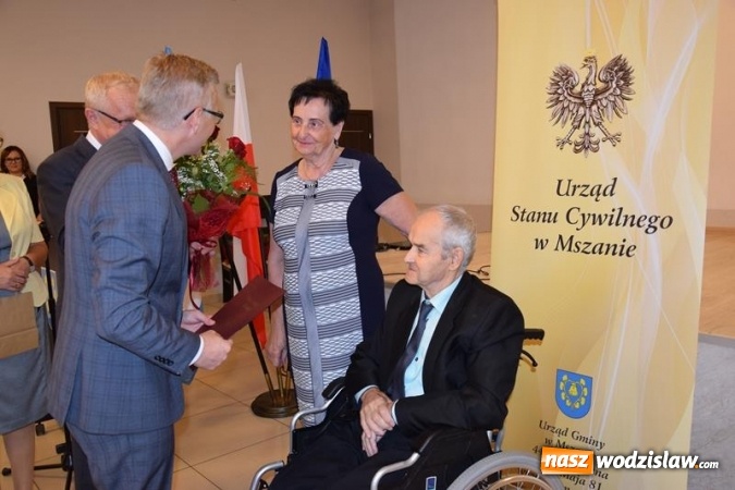 Zdjęcie w galerii na portalu naszwodzislaw.com: Złote i Diamentowe Gody w Gminie Mszana wiadomości z regionu
