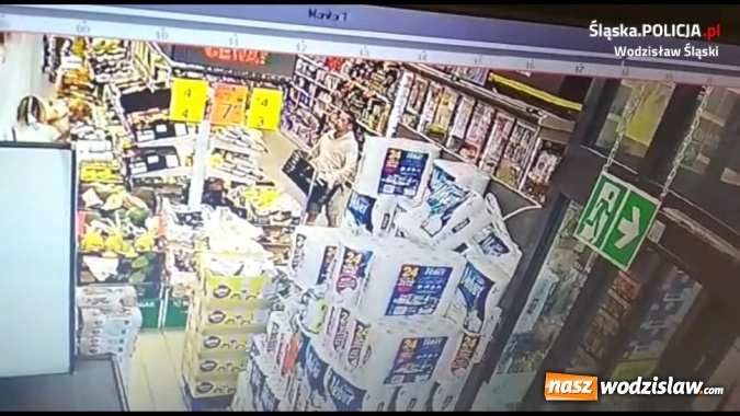Zdjęcie w galerii na portalu naszwodzislaw.com: Policja publikuje wizerunek sprawcy kradzieży wiadomości z regionu