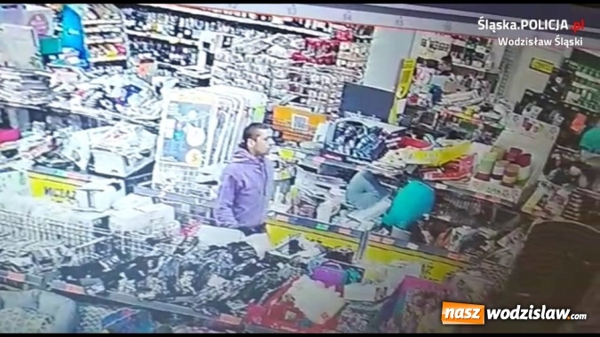 Zdjęcie w galerii na portalu naszwodzislaw.com: Policja publikuje wizerunek sprawcy kradzieży wiadomości z regionu