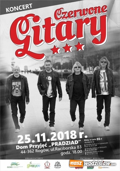 Zdjęcie w galerii na portalu naszwodzislaw.com: Czerwone Gitary zagrają w Rogowie wiadomości z regionu