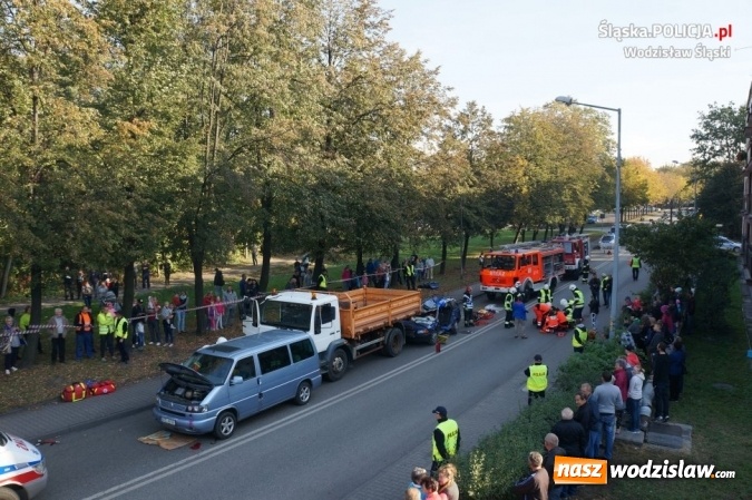 Zdjęcie w galerii na portalu naszwodzislaw.com: Ćwiczenia dowódczo-sztabowe o kryptonimie Wypadek w Rydułtowach wiadomości z regionu