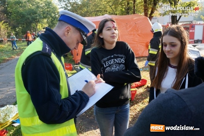 Zdjęcie w galerii na portalu naszwodzislaw.com: Ćwiczenia dowódczo-sztabowe o kryptonimie Wypadek w Rydułtowach wiadomości z regionu