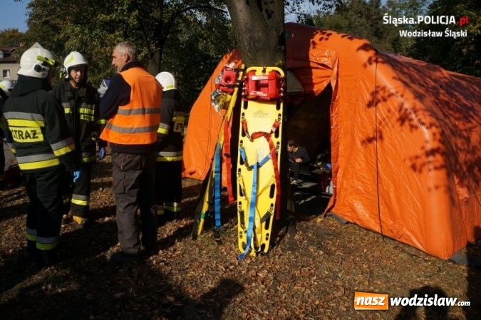 Zdjęcie w galerii na portalu naszwodzislaw.com: Ćwiczenia dowódczo-sztabowe o kryptonimie Wypadek w Rydułtowach wiadomości z regionu