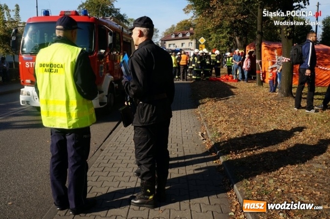 Zdjęcie w galerii na portalu naszwodzislaw.com: Ćwiczenia dowódczo-sztabowe o kryptonimie Wypadek w Rydułtowach wiadomości z regionu