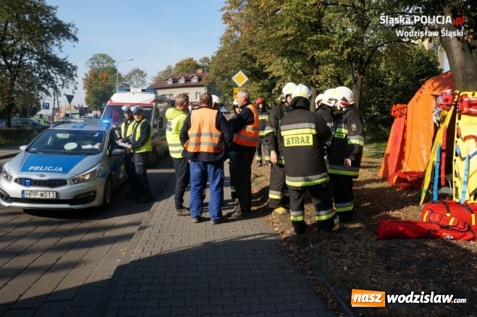 Zdjęcie w galerii na portalu naszwodzislaw.com: Ćwiczenia dowódczo-sztabowe o kryptonimie Wypadek w Rydułtowach wiadomości z regionu
