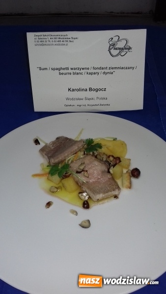 Zdjęcie w galerii na portalu naszwodzislaw.com: Kuchnia na medal, czyli srebro i brąz uczniów wodzisławskiego ZSE w konkursie gastronomicznym w Czechach wiadomości z regionu