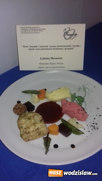 Zdjęcie w galerii na portalu naszwodzislaw.com: Kuchnia na medal, czyli srebro i brąz uczniów wodzisławskiego ZSE w konkursie gastronomicznym w Czechach wiadomości z regionu