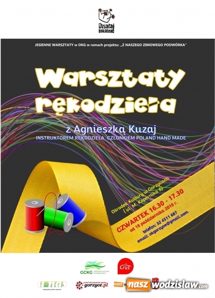 Zdjęcie w galerii na portalu naszwodzislaw.com: Szeroki wachlarz warsztatów w GCK Gorzyce wiadomości z regionu
