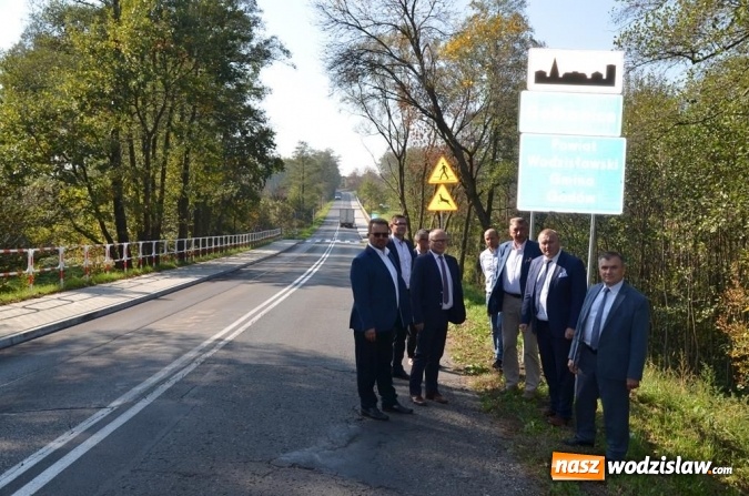 Zdjęcie w galerii na portalu naszwodzislaw.com: Przebudowa ulicy 1 Maja w Gołkowicach podsumowana wiadomości z regionu